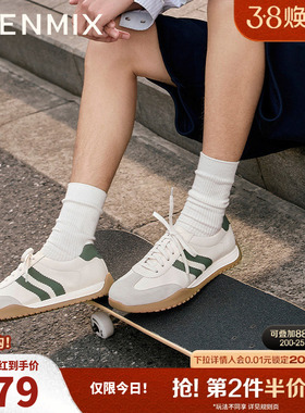 天美意2025夏新款商场同款时尚休闲鞋舒适百搭男德训鞋ESV16BM5