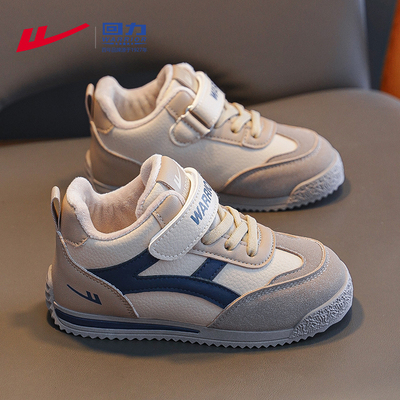 回力儿童鞋子二棉鞋加绒保暖