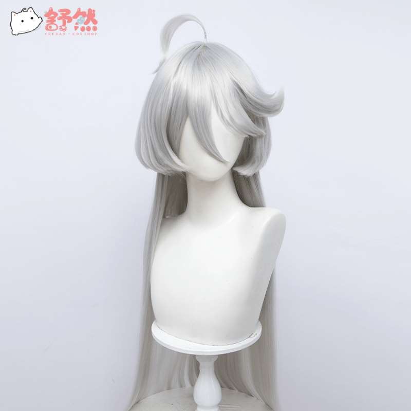 机动战士高达 水星的魔女假发cos造型 米奥莉奈·伦布兰 银