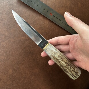 手工雅库特刀户外生存刀狩猎刀BC露营刀EDC野营刀北欧直刀芬兰刀