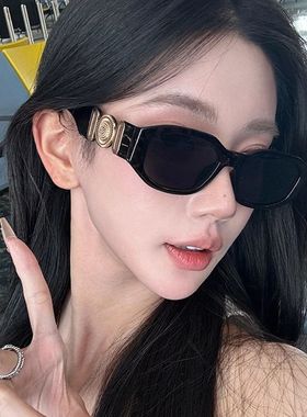 欧美轻奢风高级感女士款墨镜防晒遮阳2025新款眼镜太阳镜防紫外线