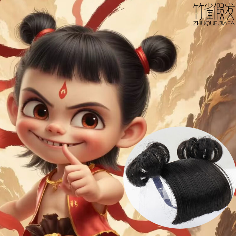 宝宝儿童婴儿发带假发