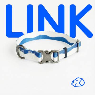 呜噜狗狗项圈高颜值柴犬柯基中小型犬拉布拉多大型犬防爆冲狗圈