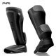 FIVING拳击散打护腿护胫成人儿童连体护脚背泰拳格斗搏击加厚护具