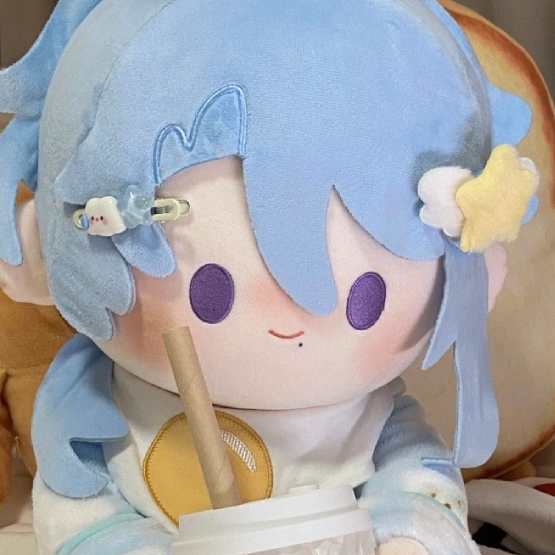 原神周边原创正版神里绫人40cm棉花娃娃一番赏坐姿高颜值玩偶公仔