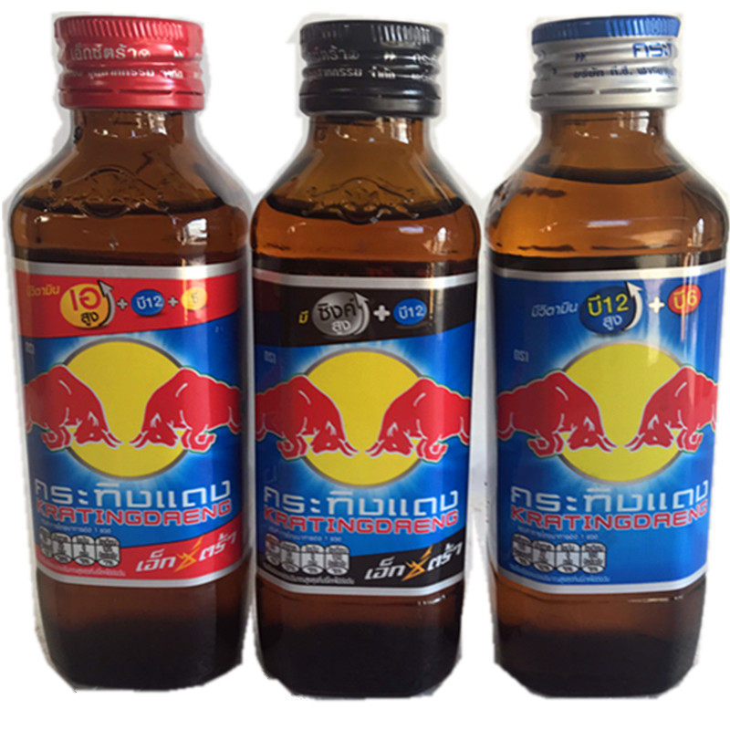 【保税仓发货】泰国进口红牛维生素功能饮料150毫升泰文版组合装