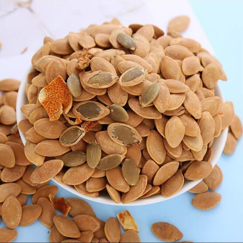 【官方正品】憨豆熊陈皮南瓜子香脆易嗑皮薄肉厚口感香脆休闲食品