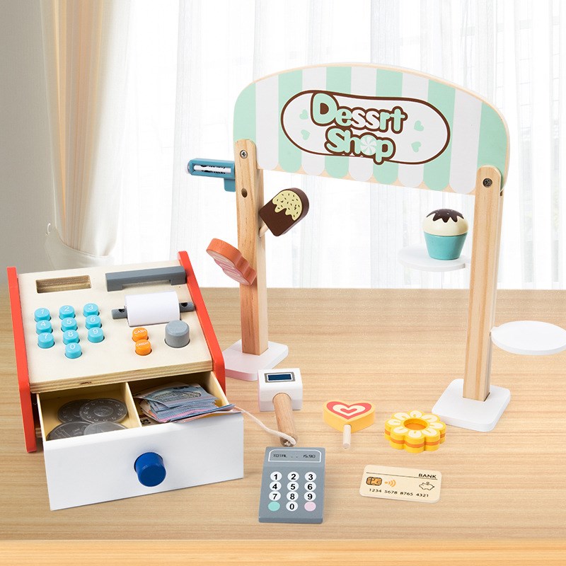 收银机儿童过家家小朋友的玩具女孩子益智3到6岁T生日礼物网红爆