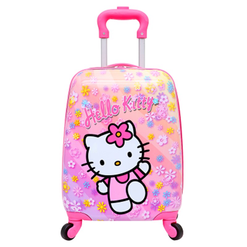 儿童拉杆箱行李箱1l618寸定制可爱卡通四轮拖箱男女宝宝学生旅行