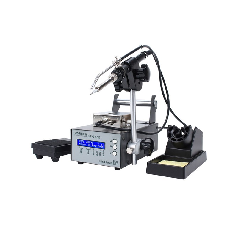 自动焊锡机d大功率375脚踏式全自动小型出锡送锡电V烙铁工业级焊