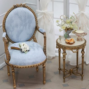 臻慕6分娃用奥古斯特花椅材料包娃屋D微缩家具迷你模型DIY椅子小