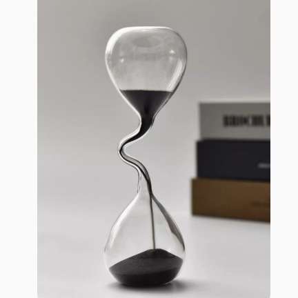 创意细颈艺术沙漏计时r器个性家居摆件毕业季情人节儿童节礼物