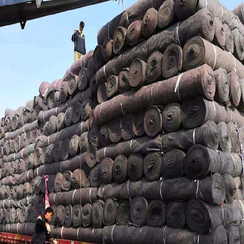 加厚大棚保温棉被工程布毛毡。毡毯护树铺路除草楼面堤坝地面防寒