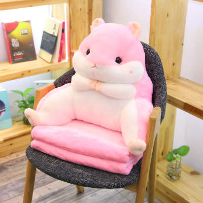 腰被子仓鼠两用护腰靠q枕枕靠背汽车枕椅子抱办公室抱座椅垫孕妇