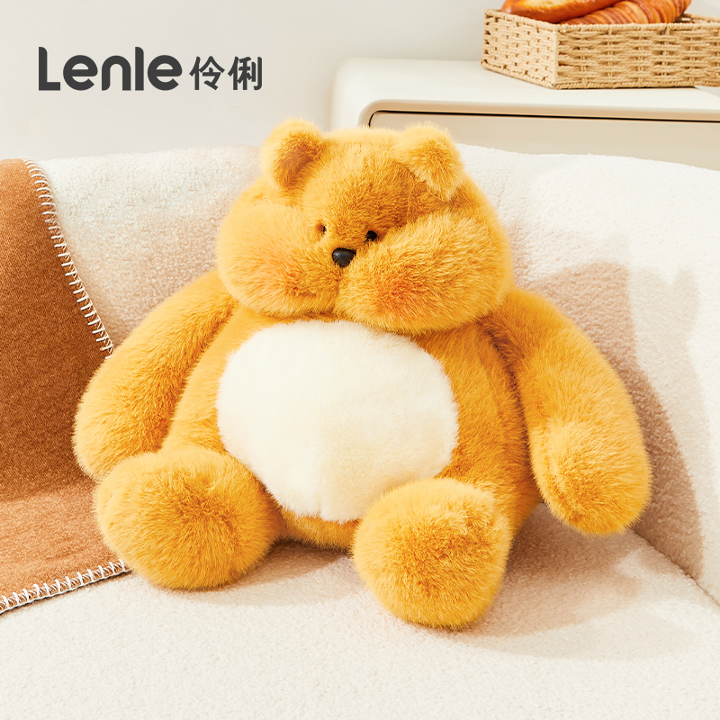 伶俐呆萌小B熊毛绒玩偶