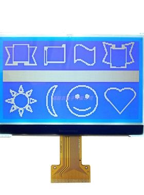 极速19296G-770-BN 液晶模块 19296点阵屏 ST75256T 并口 串口 I2