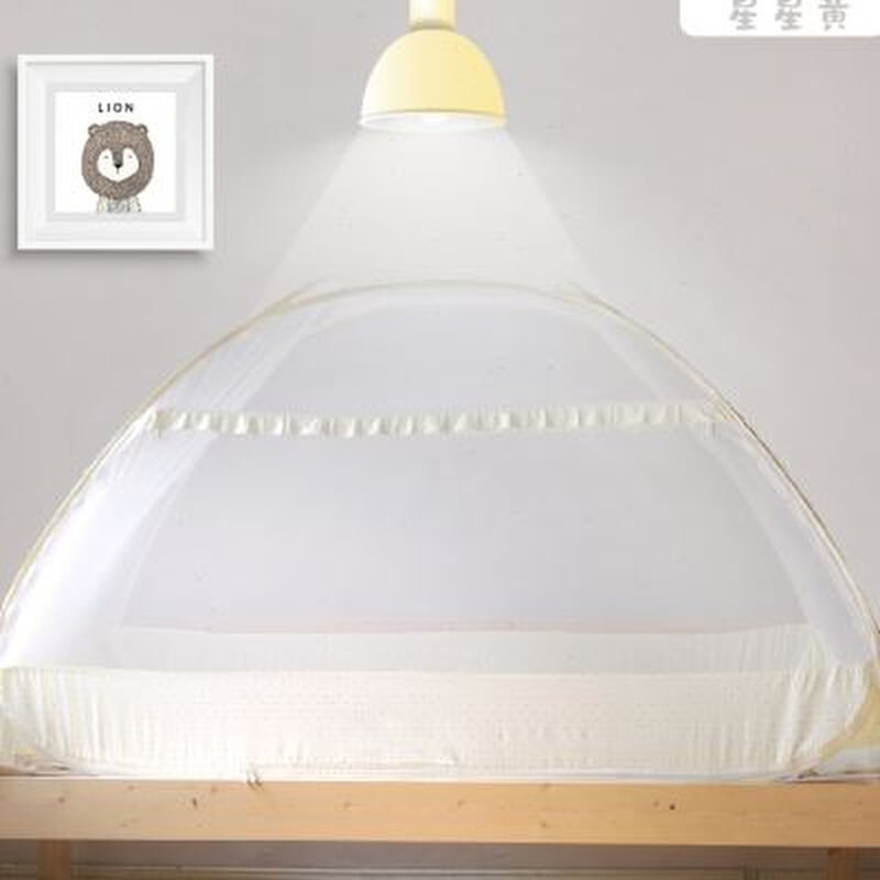 新品忆粉思蓝f学生蚊帐免安装蒙蚊帐