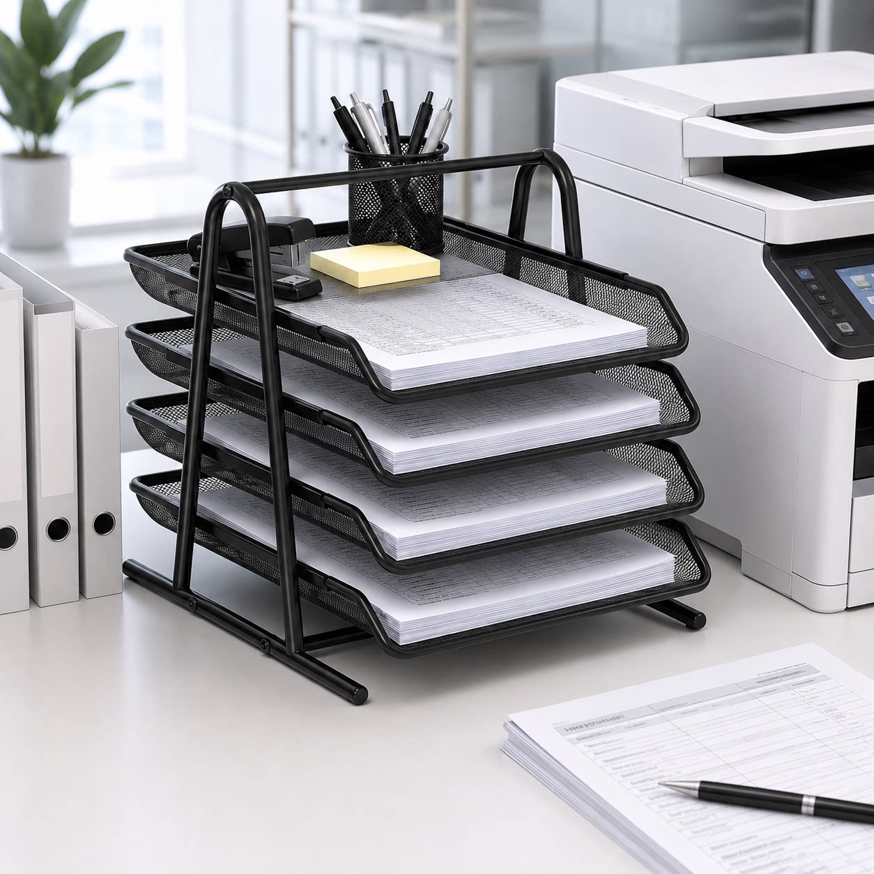 梵系多功能收纳架高效整洁图片