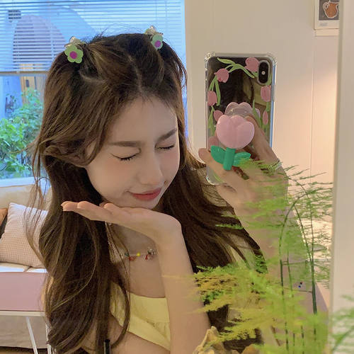 刘海花花抓夹小号高马尾发夹