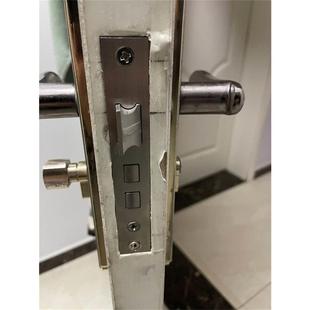 木门锁房门锁芯钥匙 锁体家用室内卧室锁舌门锁配件通用型静音老款