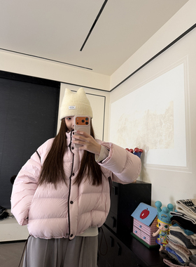 CHACHA【染尽霜华】休闲时尚百搭90白鸭绒羽绒服