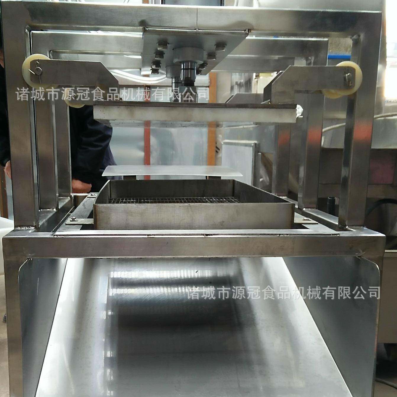 促销千页豆腐切块机拖拉式鱼豆腐切块设备凉皮豆腐皮切条设备