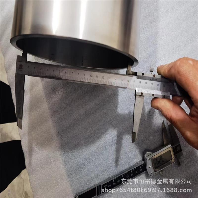 美标优质gr12 钛管 无缝钛管Grade12光亮钛棒 R53400医用钛板切割