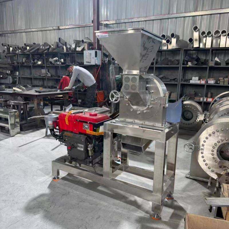 柴油机版不锈钢齿盘粉碎机五谷杂粮磨粉机大米旋风除尘打粉机,机械设备,研磨机,淘宝优惠券,粉丝福利购,淘宝优惠卷