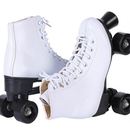 成年男女滑冰鞋 新款 成人儿童四轮滑鞋 双排轮 双排溜冰鞋 闪光旱冰鞋