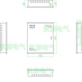 定制大号弱电箱 600500大户型光纤入户信息箱 多媒体信息箱别墅型