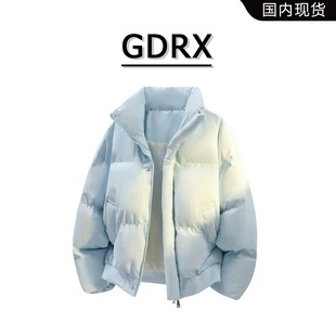 GDRX美式休闲高级感棉衣男款秋冬潮流保暖外套轻奢宽松男装外套