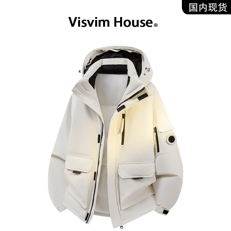 品牌现货撤柜】VISVIM WINGS秋冬季新款工装情侣休闲羽绒服男潮