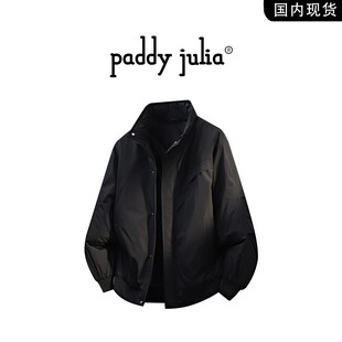 Paddy julia美式高级感立领棉衣男款秋冬季百搭保暖棉服男装外套
