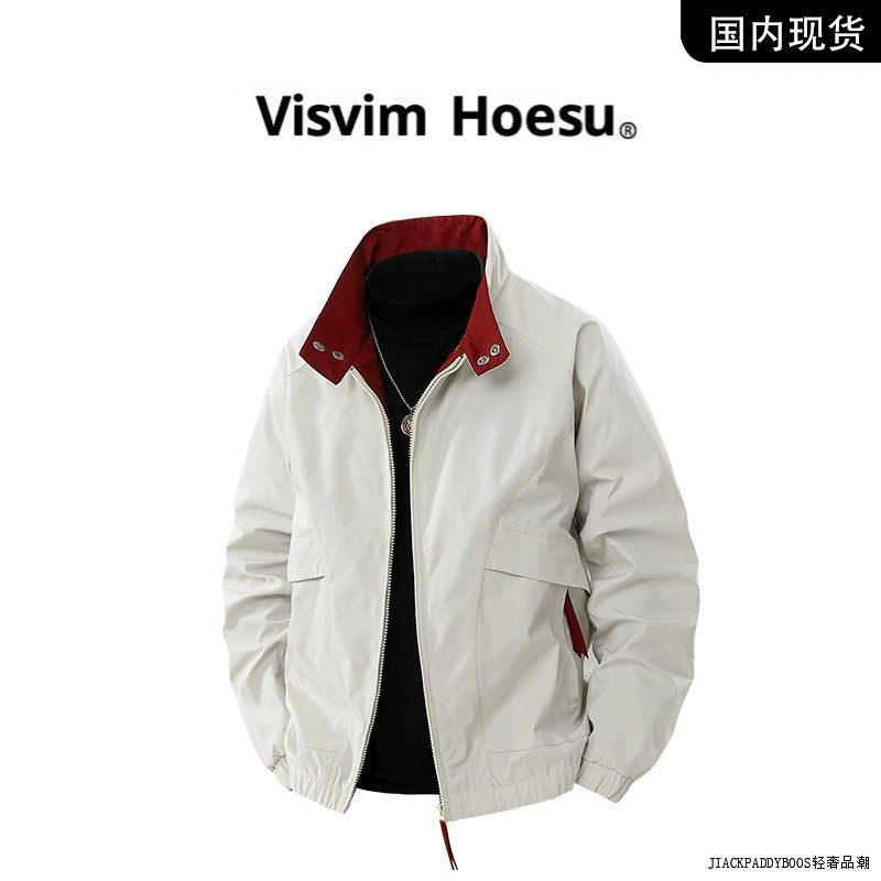 品牌现货撤柜】VISVIM WINGS春秋新款防风防水夹克翻领男士外套