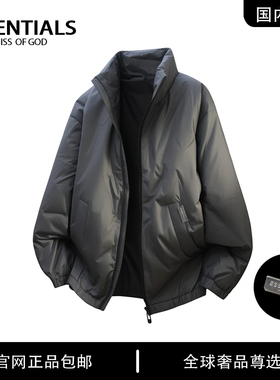 ESSENTIALS LNNISS  美式冬季羽绒服百搭时尚情侣款简约外套男款