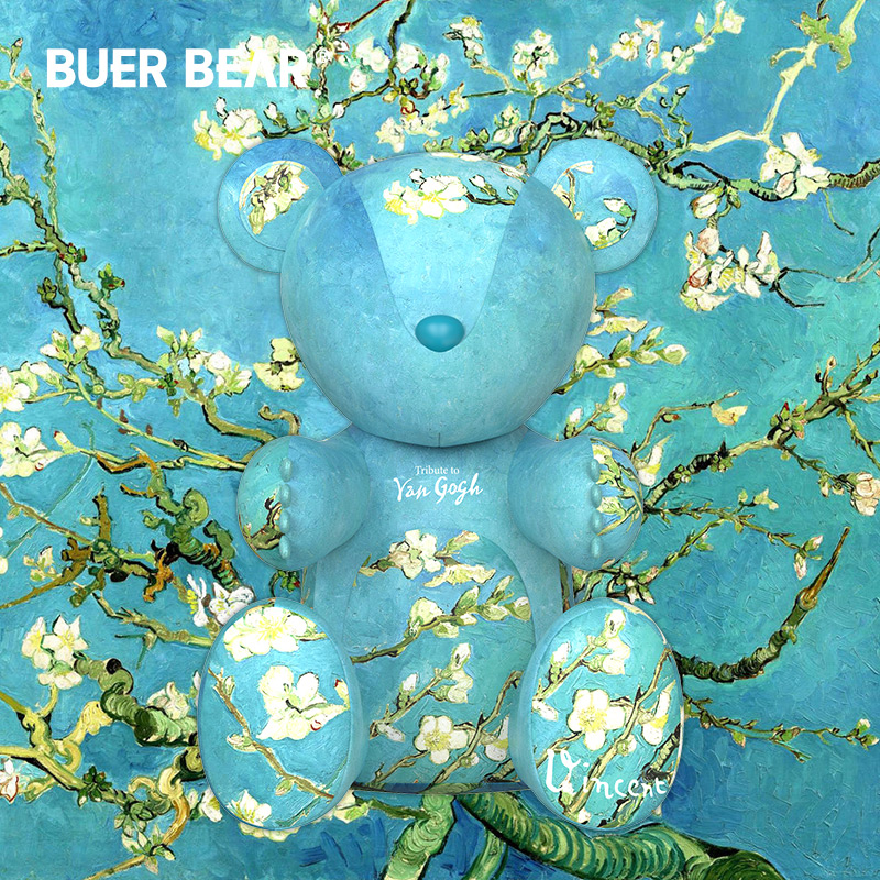 艺术家限量玩偶布尔熊高端礼品