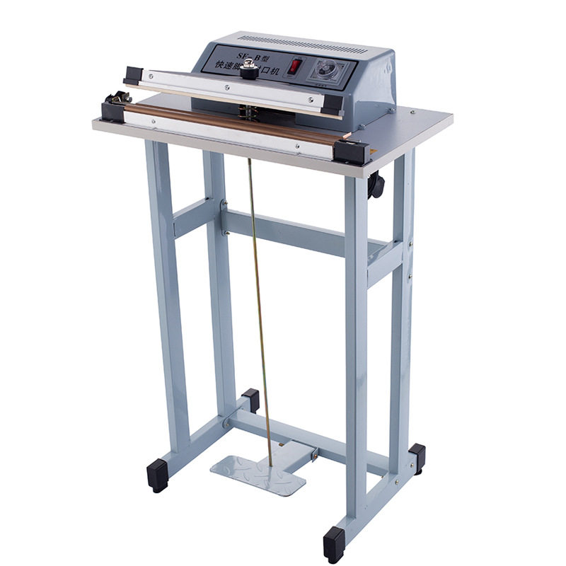 sf-b型快速脚踏封口机无纺布塑料薄膜切割机家用收缩膜封切机