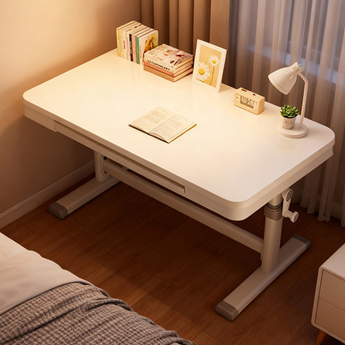 实木环保可升降儿童学习桌椅套装