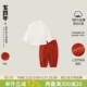 龙喜年汉服套装 婴儿周岁宝宝礼服小月龄古风抓周衣服春 纯棉新中式
