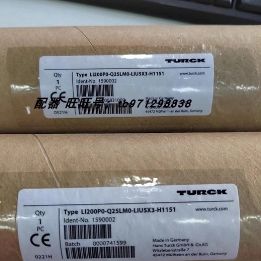 【议价】TURCK图尔克磁致伸缩测量传感器LI200P0-Q25LM0-LIU5X3-H