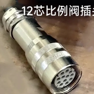 【议价】力士乐比例阀插头12芯 R900855978 DIN-43-651/11芯+PE/P