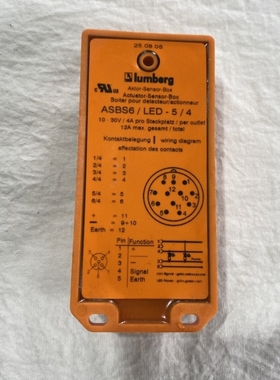 【议价】德国隆堡Lumberg传感器模块ASBS6/LED 5-4 25.08.05母接