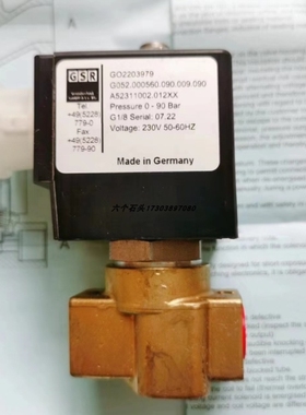 【议价】GSR电磁阀G01715721GO1940414GO0704304