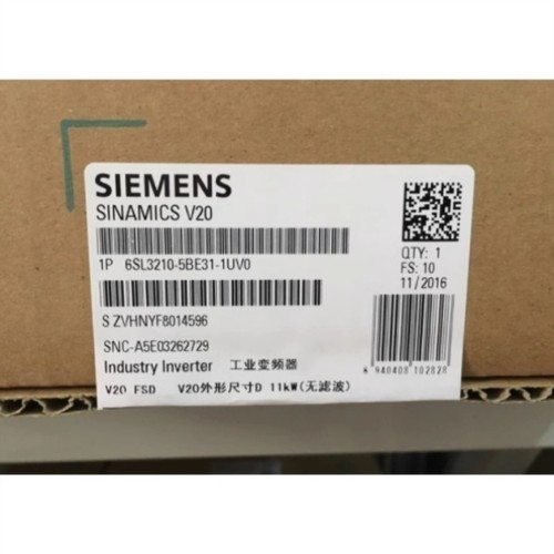 【议价】6SL3210-5BE31-1UV0 V20 11KW变频器 6SL32105BE311UV0