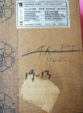 【议价】CE65M 110-01447帝尔TR electronic编码器.