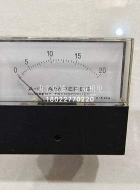 【议价】A-C AMPERES仪表 0-20 0-5ACA