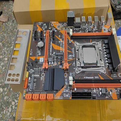 Xeone5-2678v3处理器+x99d3 turbo主板，使