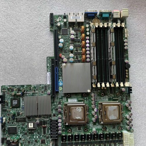 【议价】超微supermicro X7DBU 双路至强服务器主板5000P芯片组
