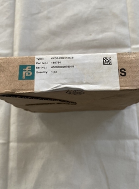 【议价】P+F倍加福安全继电器 隔离栅KFD2-EB2.R4A.B安全栅光纤光