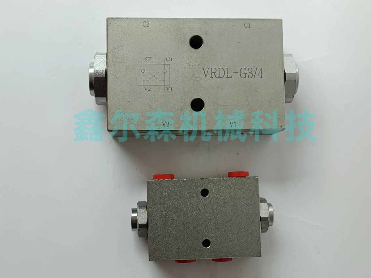 管式双向液压锁VBPDE3/8 VBPDE1/2 保压阀 吊车液压锁 农机液压锁